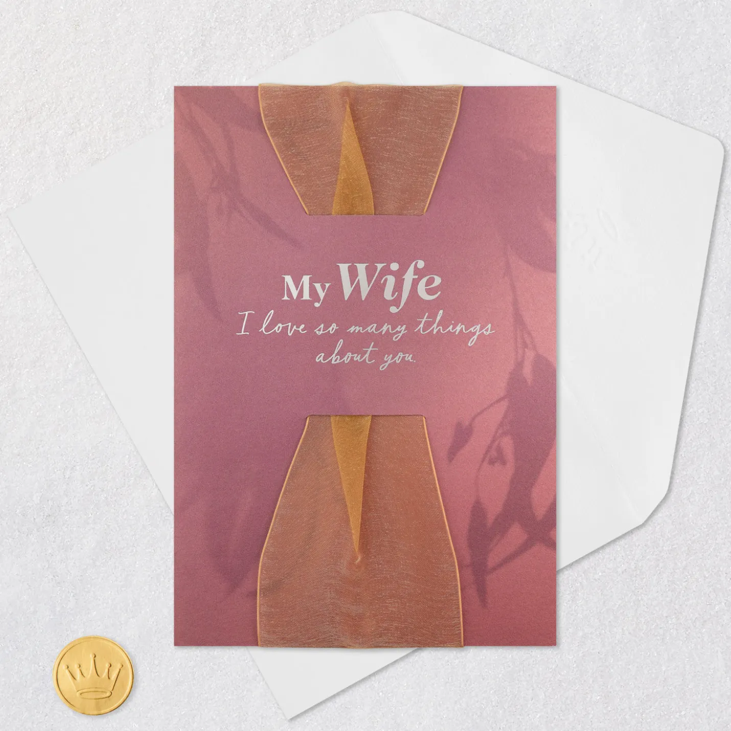 I Love So Many Things About You Birthday Card for Wife