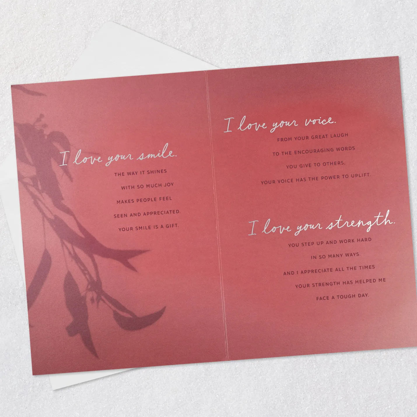 I Love So Many Things About You Birthday Card for Wife