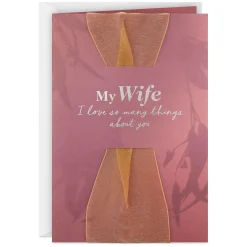 I Love So Many Things About You Birthday Card for Wife