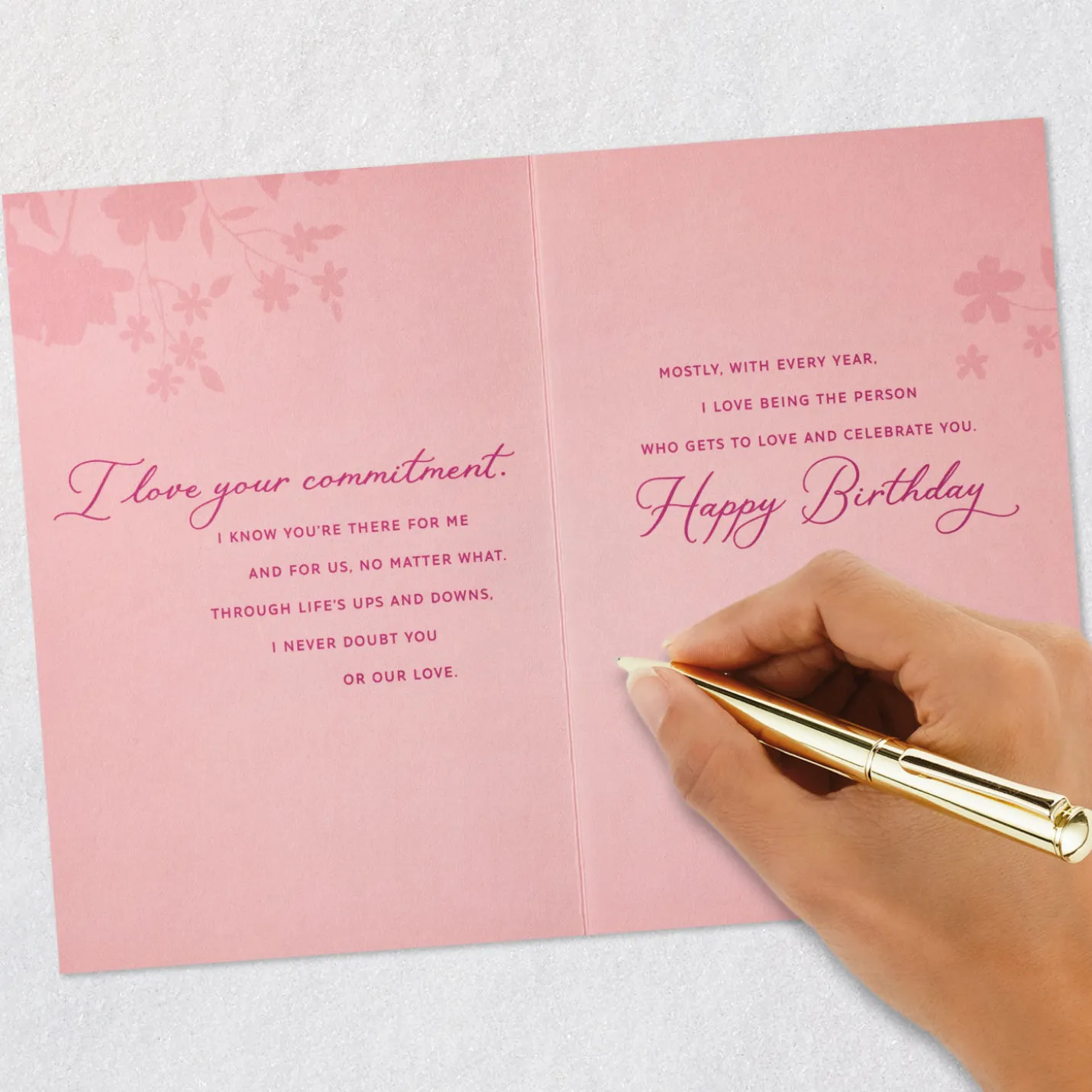 I Love So Many Things About You Birthday Card for Wife