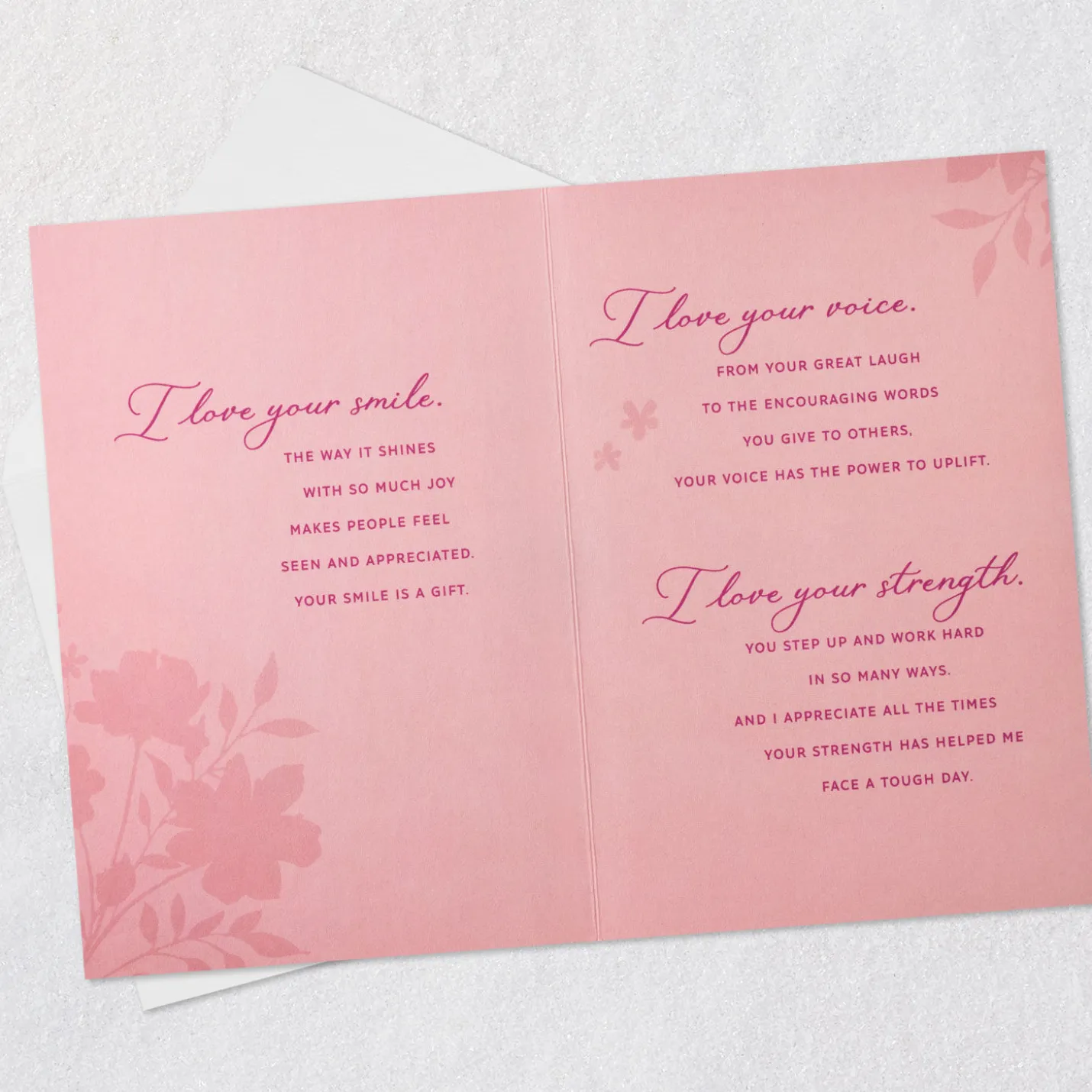 I Love So Many Things About You Birthday Card for Wife