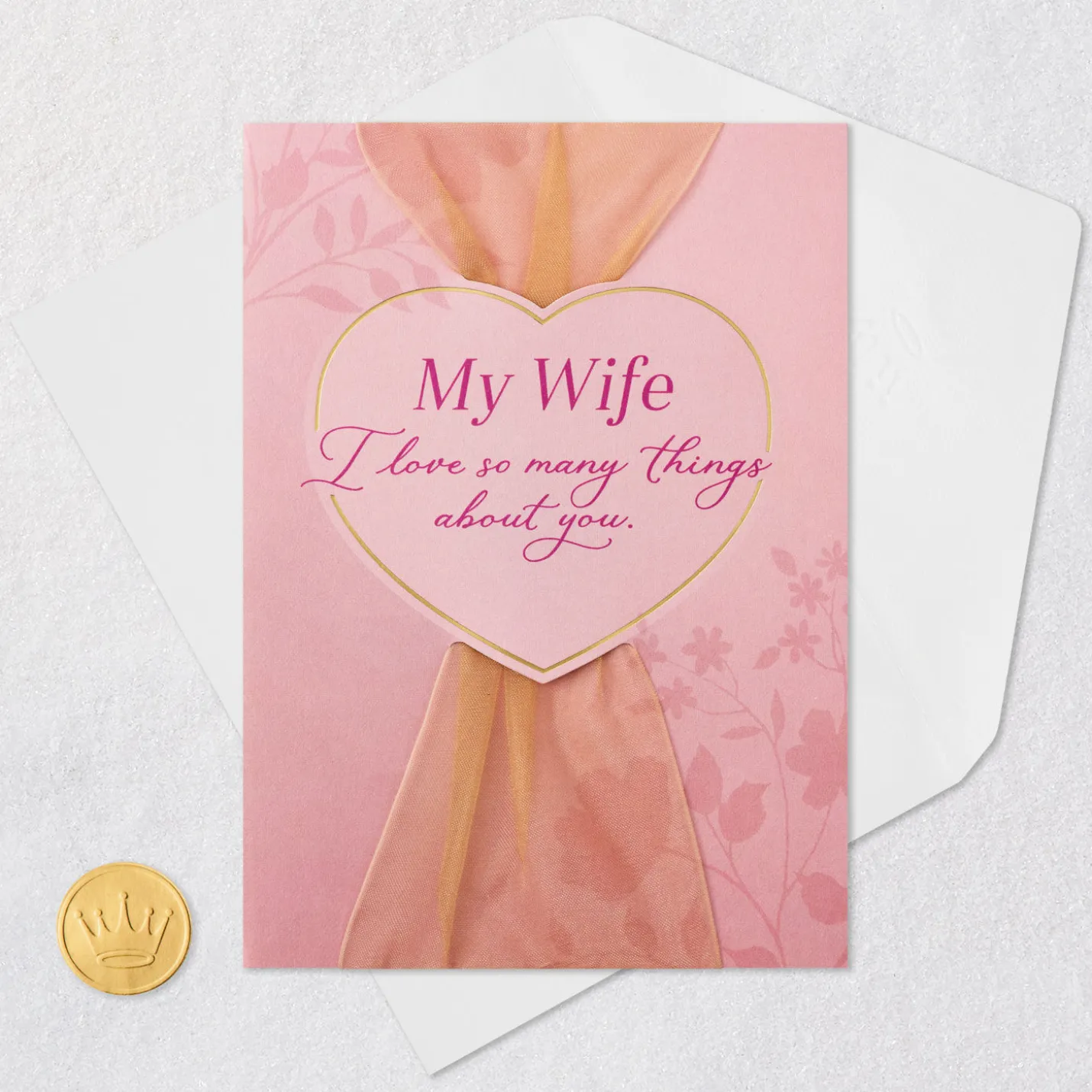 I Love So Many Things About You Birthday Card for Wife