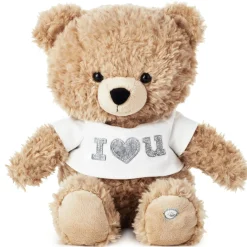I Love You Bear Singing Stuffed Animal With Motion, 11"