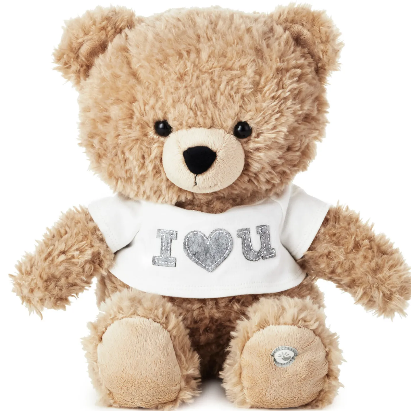 I Love You Bear Singing Stuffed Animal With Motion, 11"