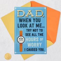 I'm a Character-Builder Funny Birthday Card for Dad