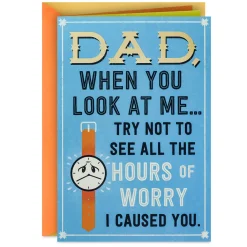 I'm a Character-Builder Funny Birthday Card for Dad