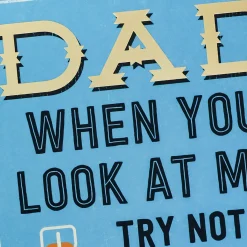 I'm a Character-Builder Funny Birthday Card for Dad