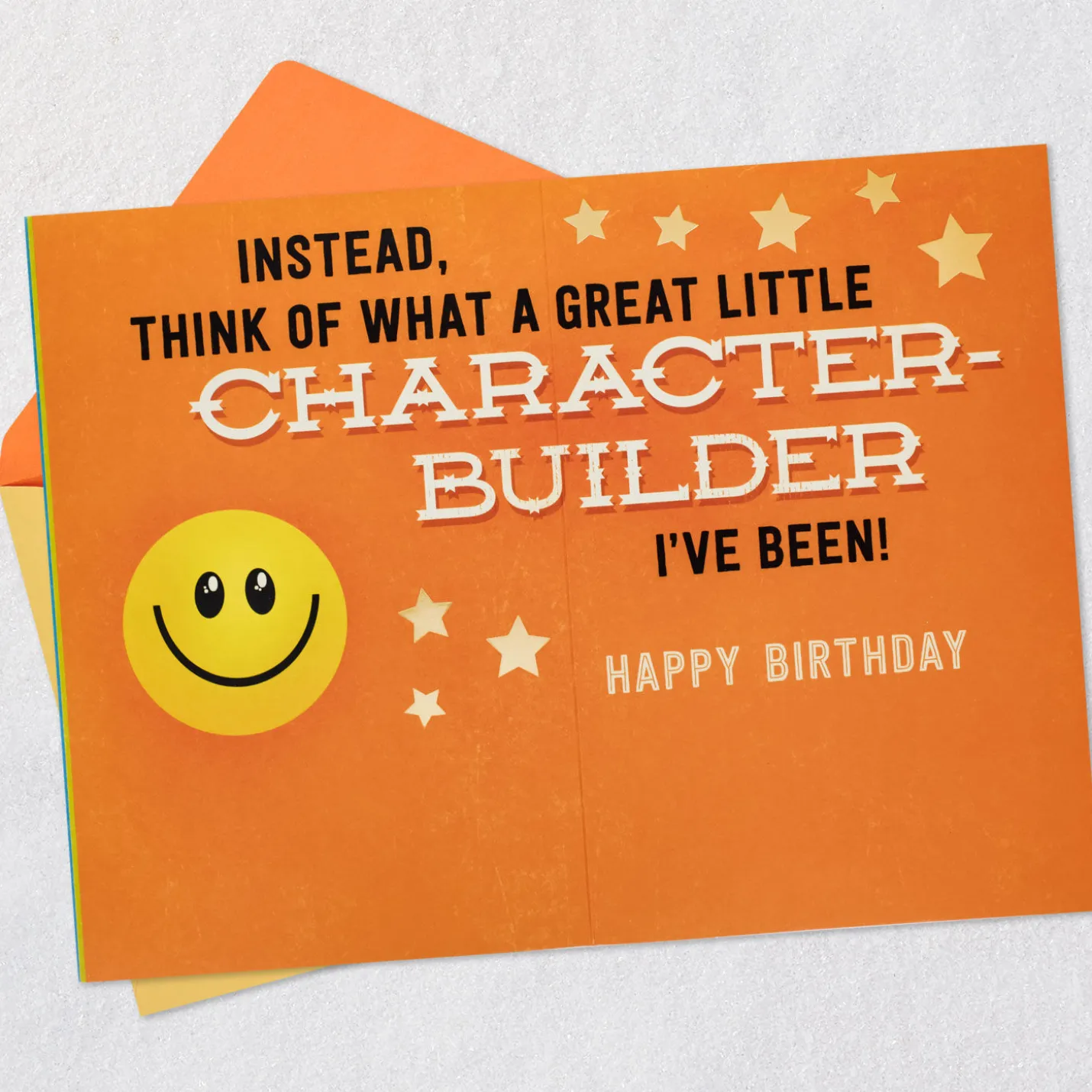 I'm a Character-Builder Funny Birthday Card for Dad
