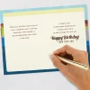I'm Lucky to Walk Through Life With You Birthday Card for Dad From Son