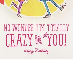 I'm So Glad You're My Wife Funny Birthday Card for Wife