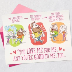 I'm So Glad You're My Wife Funny Birthday Card for Wife