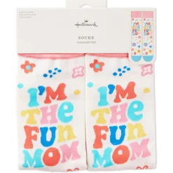 I'm the Fun Mom Novelty Crew Socks