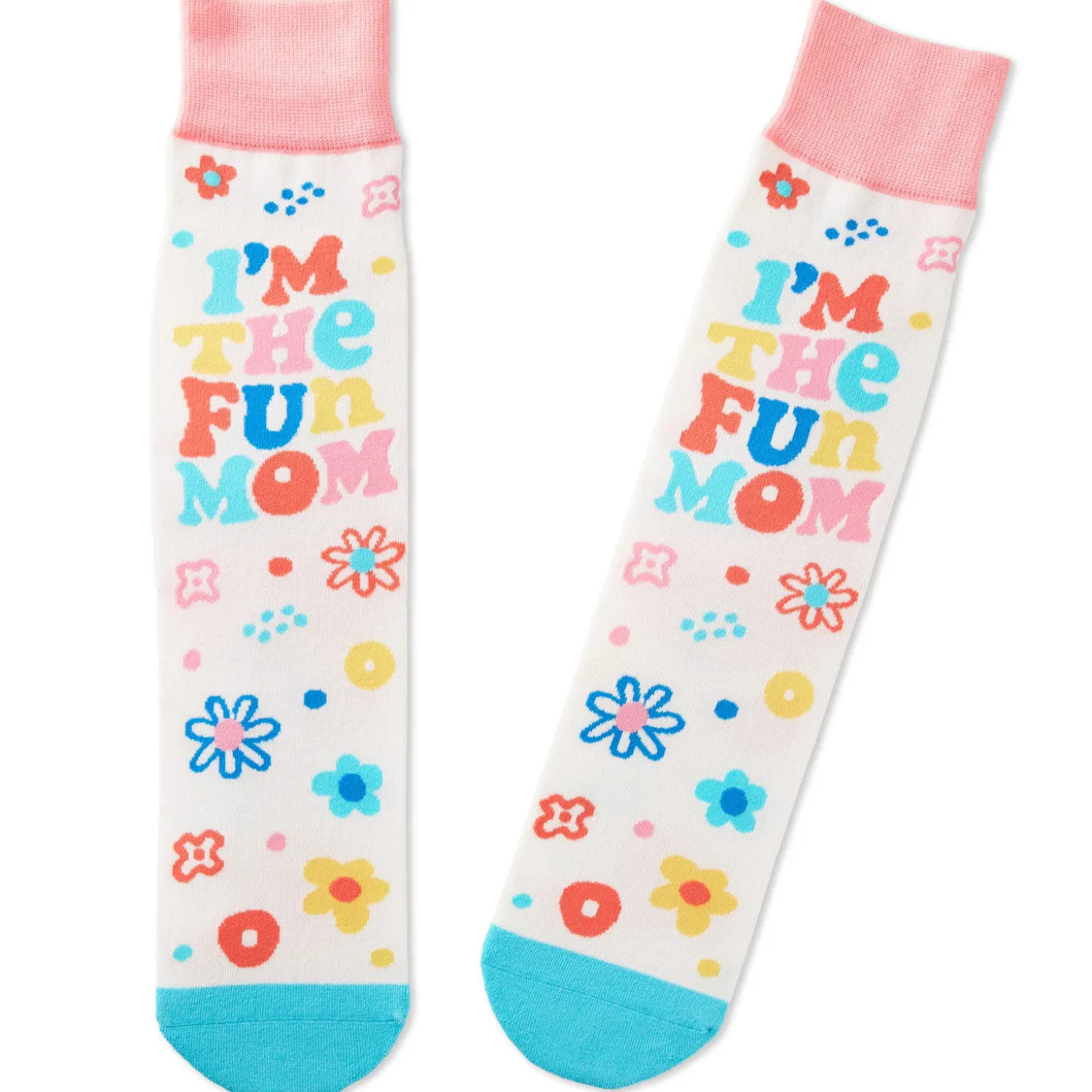 I'm the Fun Mom Novelty Crew Socks