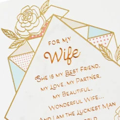 I'm the Luckiest Man Birthday Card for Wife