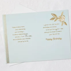 I'm the Luckiest Man Birthday Card for Wife