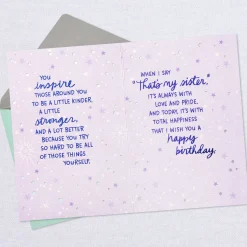 Incredible Woman Birthday Card for Sister