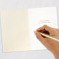 Incredible You 40th Birthday Card