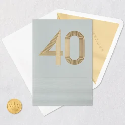 Incredible You 40th Birthday Card