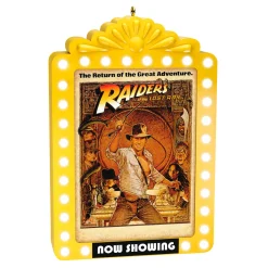 Indiana Jones™ and the Raiders of the Lost Ark™ Now Showing Ornament With Light