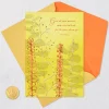 In God's Hands and In My Prayers Religious Encouragement Card