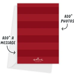 Instant Photo-Style Frame Flat Holiday Photo Card
