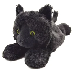 Intelex Warmies Black Cat Scented Stuffed Animal, 15"