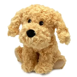 Intelex Warmies Golden Dog Scented Stuffed Animal, 9"