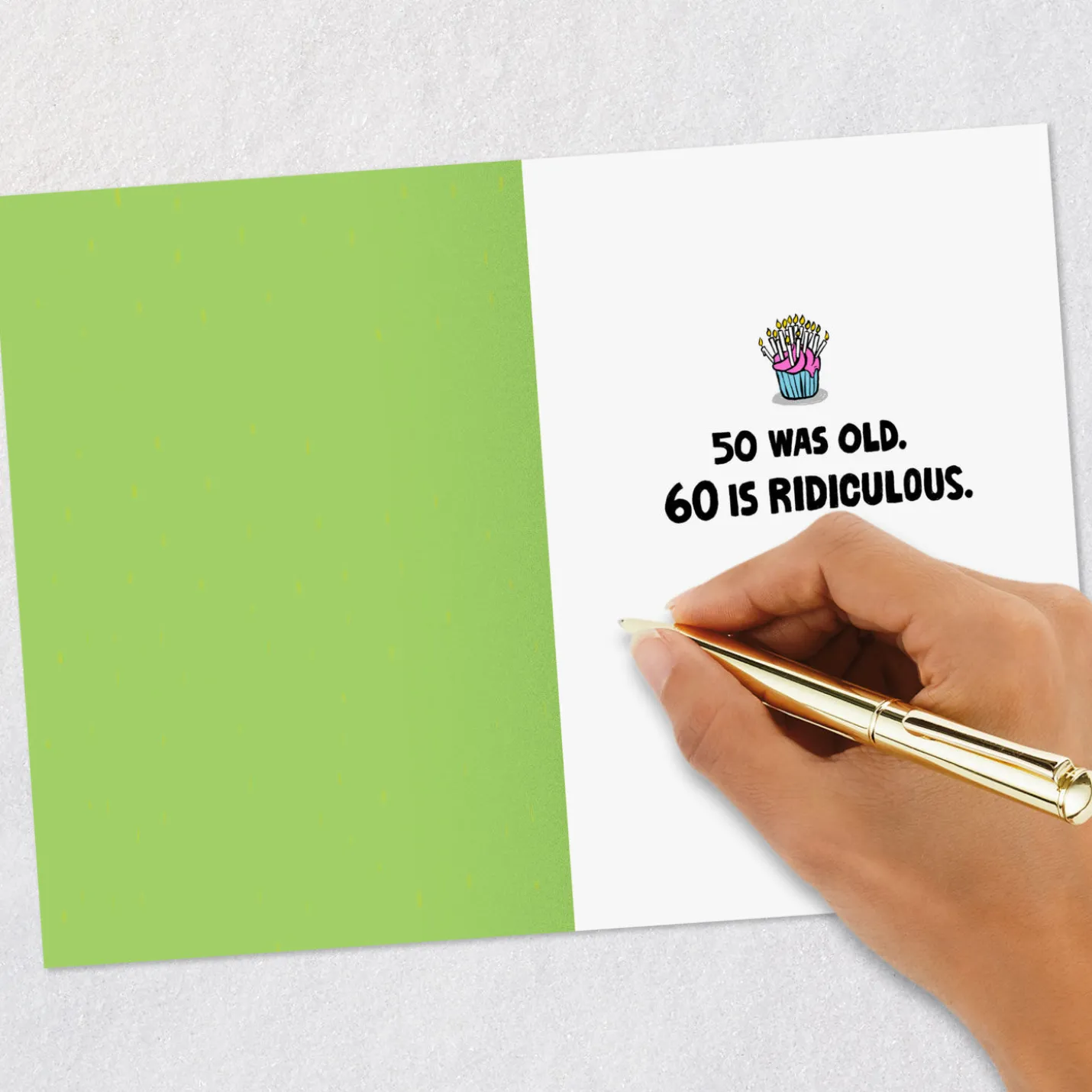 60 Is Not Old Funny 60th Birthday Card