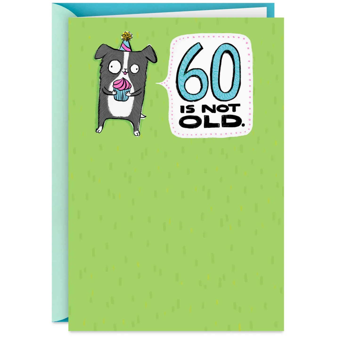 60 Is Not Old Funny 60th Birthday Card