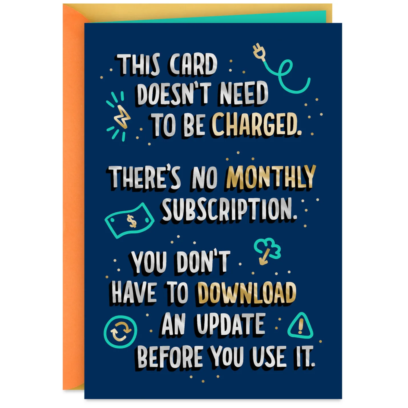It's Listening Funny Birthday Card