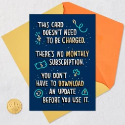 It's Listening Funny Birthday Card