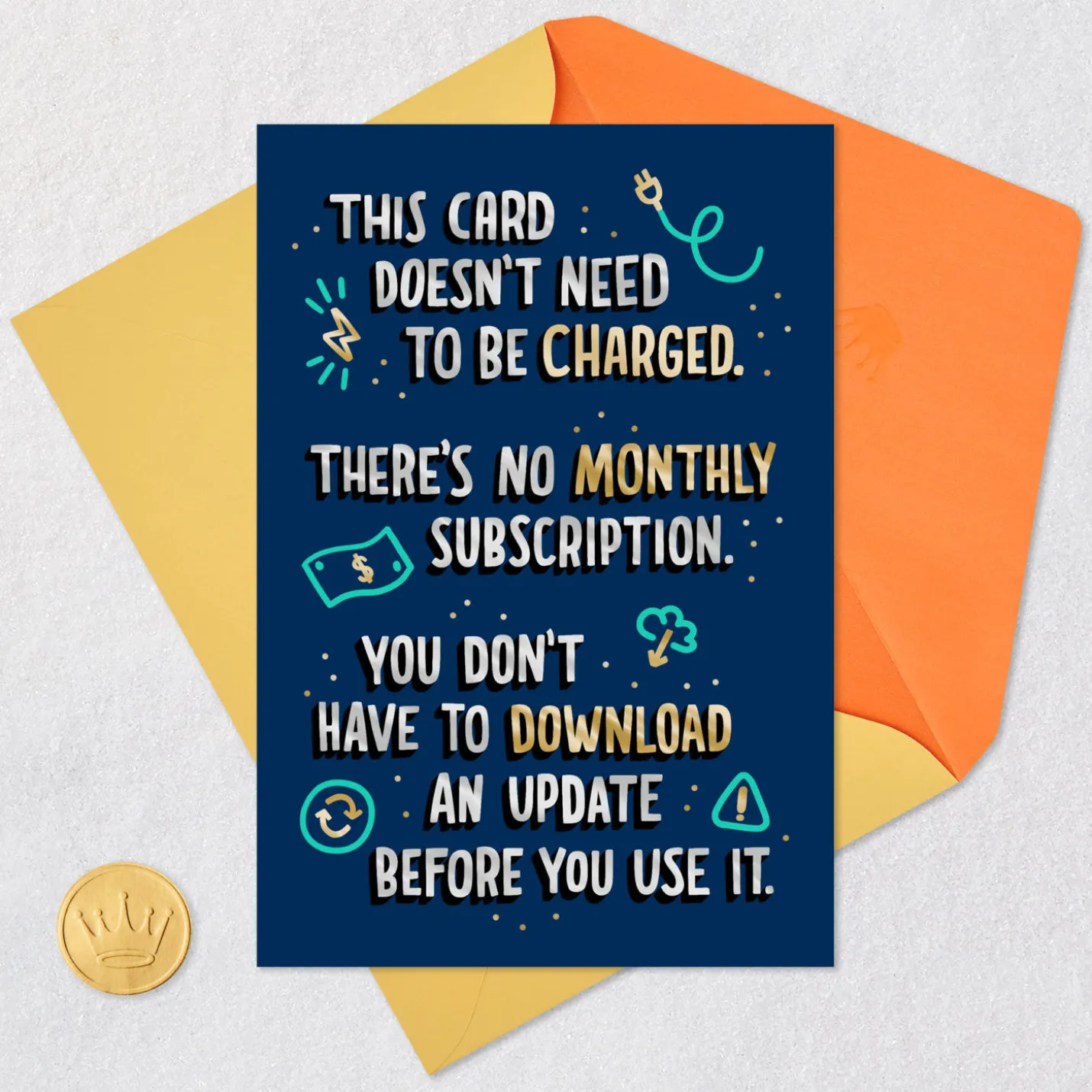 It's Listening Funny Birthday Card