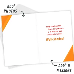 It's Your Day Spanish-Language Custom Celebration Card