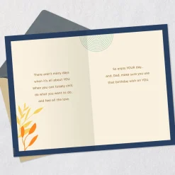 It's All About You Birthday Card for Dad