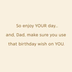 It's All About You Birthday Card for Dad