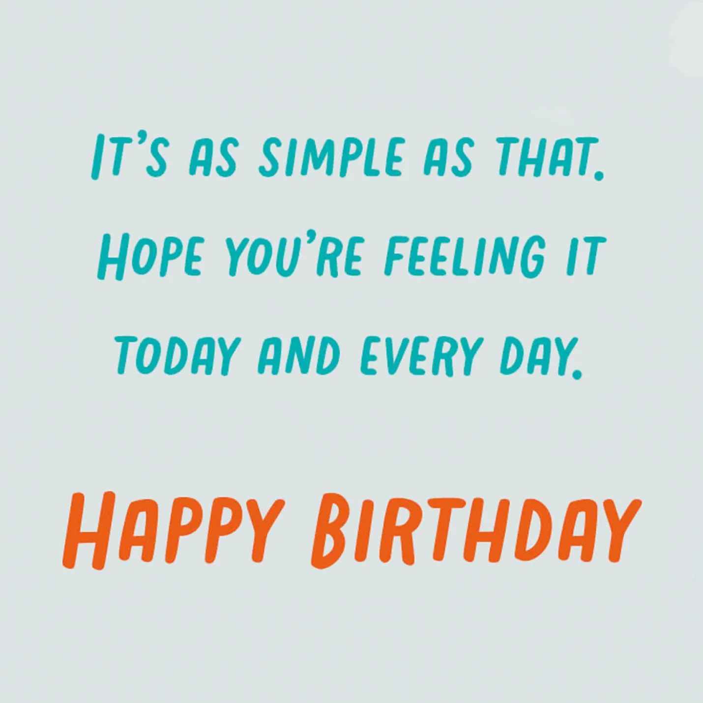 It's as Simple as That Birthday Card for Dad