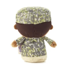 itty bittys® Black Man in Green Camo Plush
