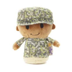 itty bittys® Black Man in Green Camo Plush