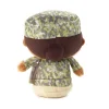 itty bittys® Black Woman in Green Camo Plush