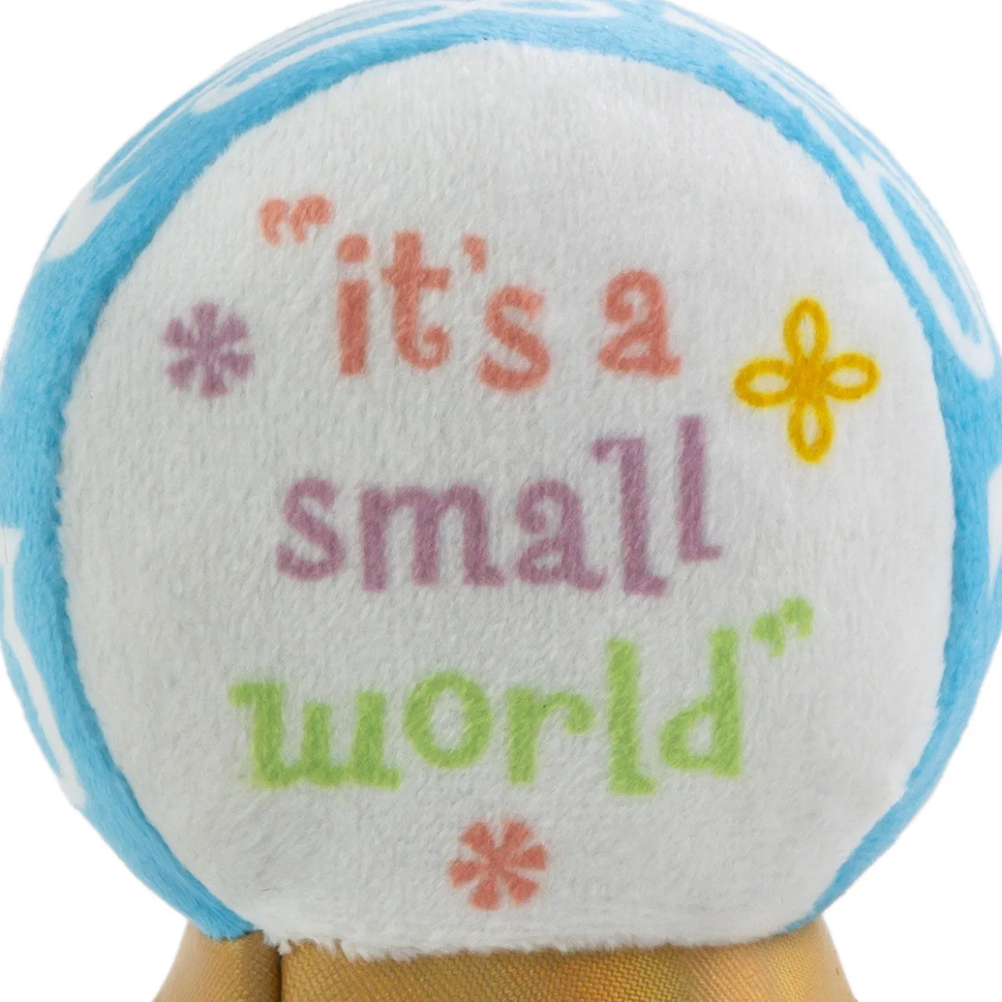 itty bittys® Disney It's a Small World Clock Plush With Sound