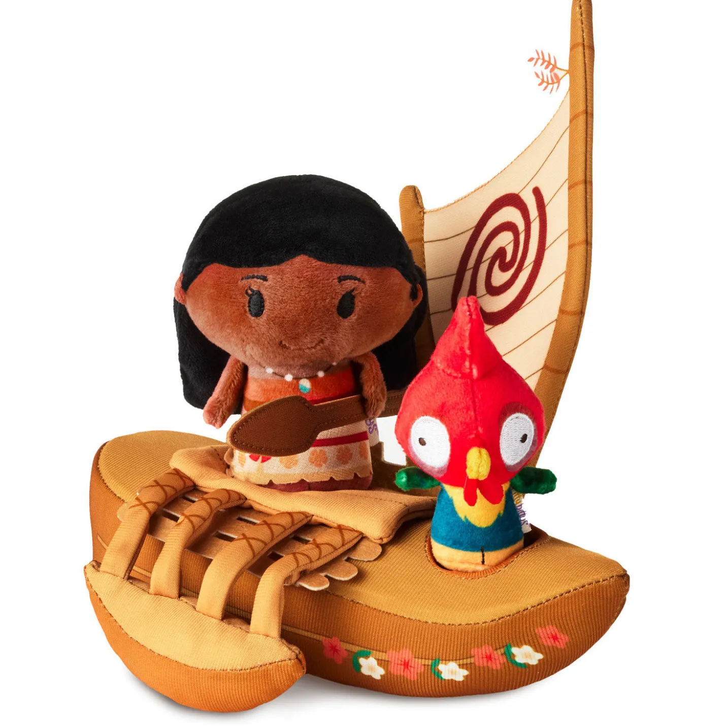 itty bittys® Disney Moana, Hei Hei and Boat Plush, Set of 3