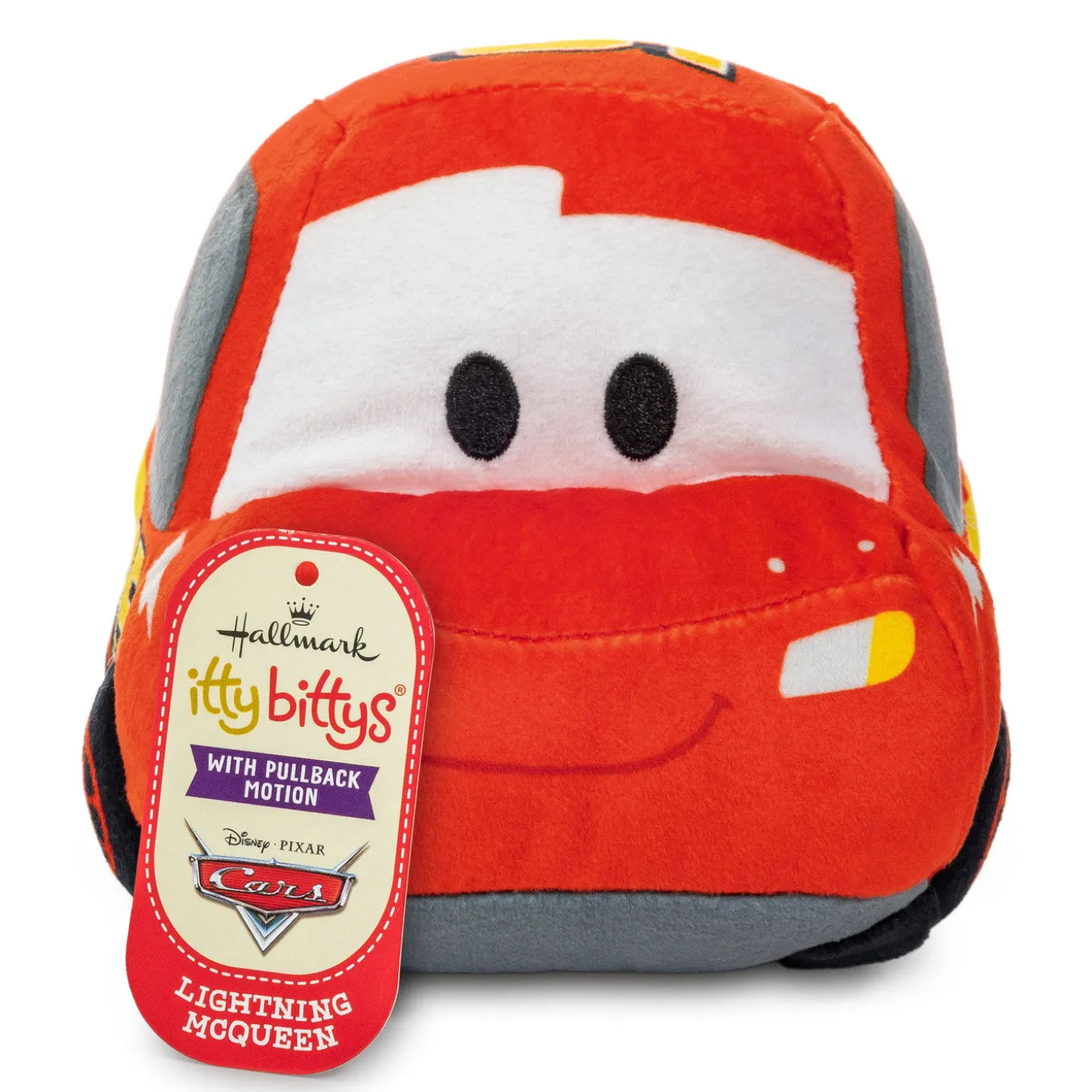 itty bittys® Disney/Pixar Cars Lightning McQueen Plush With Pullback Motion