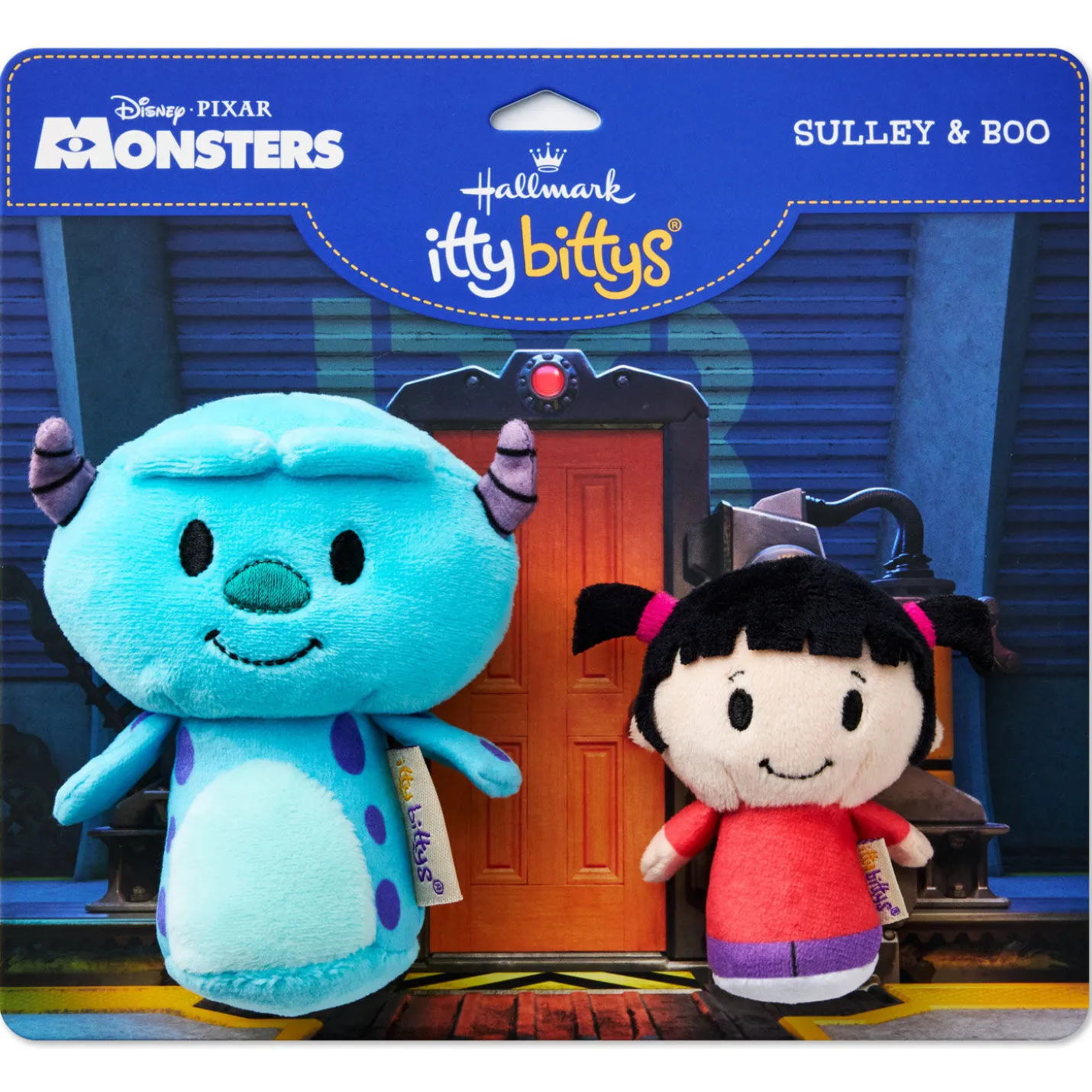 itty bittys® Disney/Pixar Monsters, Inc. Sulley and Boo Plush, Set of 2