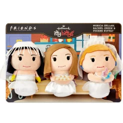 itty bittys® Friends Monica, Rachel and Phoebe in Wedding Dresses Plush, Set of 3