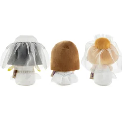 itty bittys® Friends Monica, Rachel and Phoebe in Wedding Dresses Plush, Set of 3