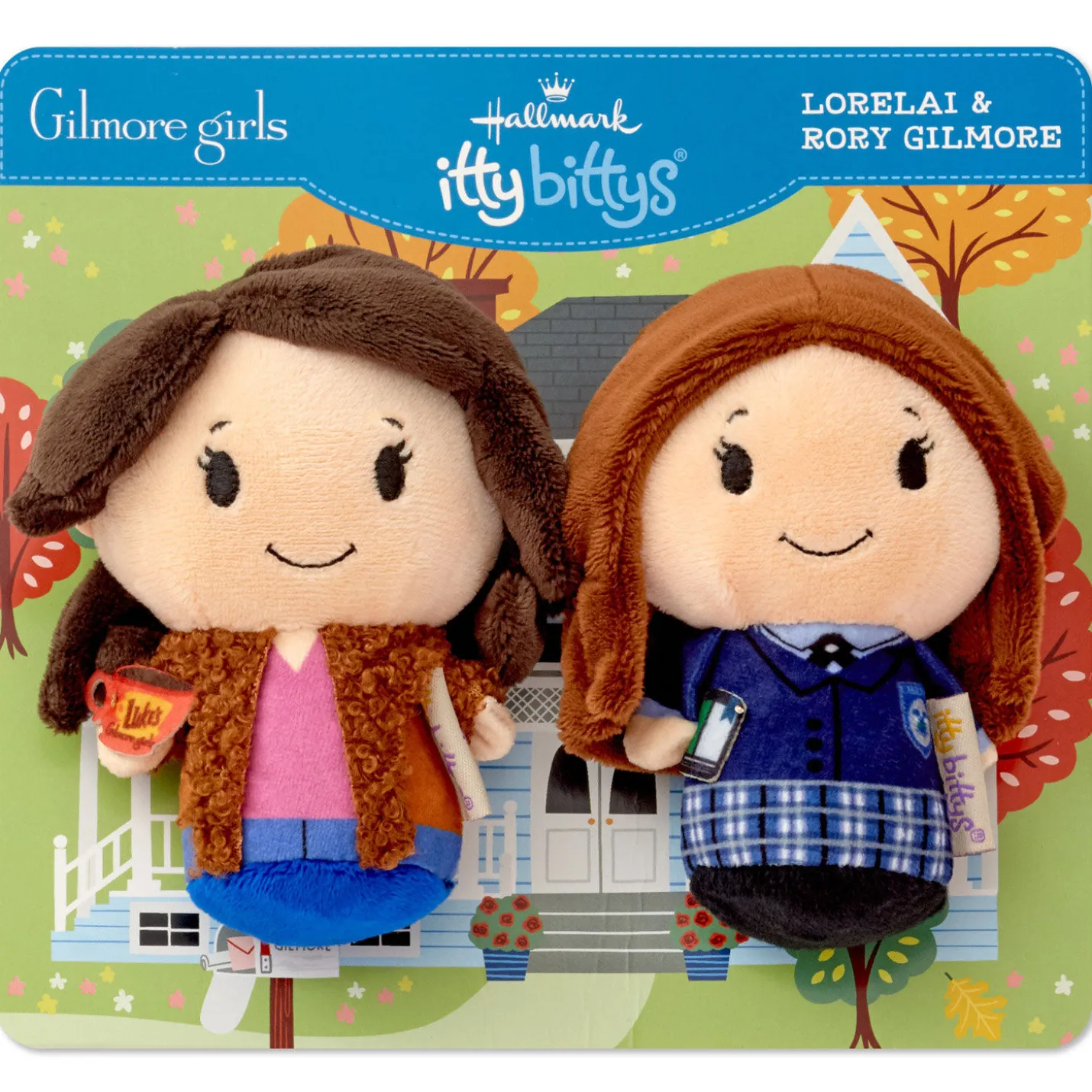 itty bittys® Gilmore Girls Lorelai and Rory Gilmore Plush, Set of 2
