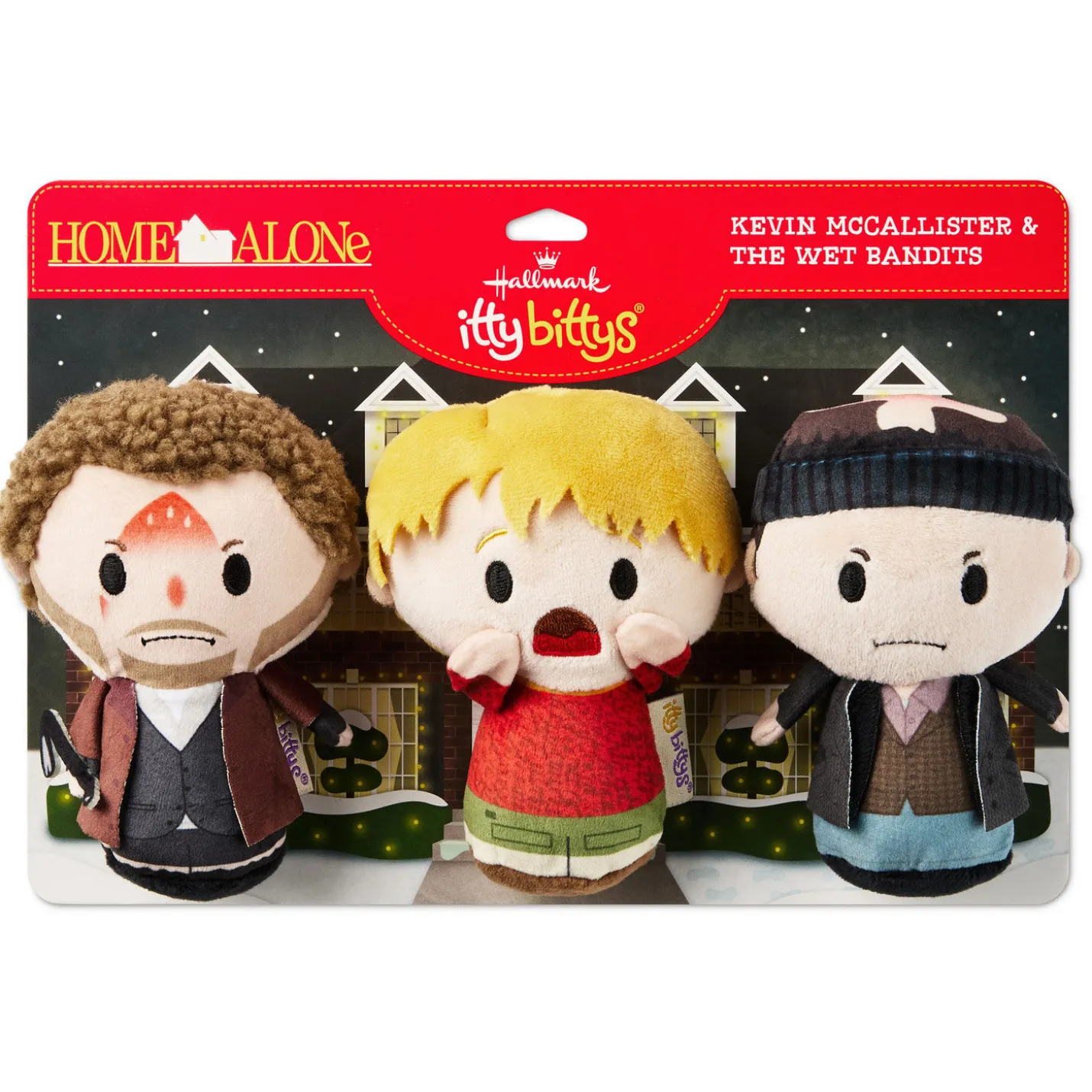 itty bittys® Home Alone Kevin McCallister and the Wet Bandits Plush, Set of 3