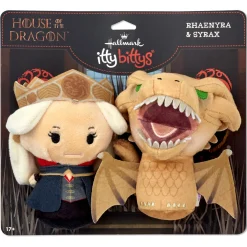 itty bittys® House of the Dragon™ Rhaenyra™ and Syrax™ Plush, Set of 2