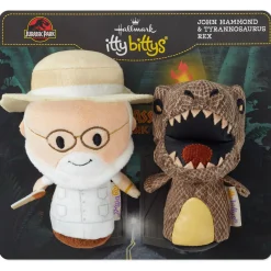 itty bittys® Jurassic Park John Hammond and T-Rex Plush, Set of 2