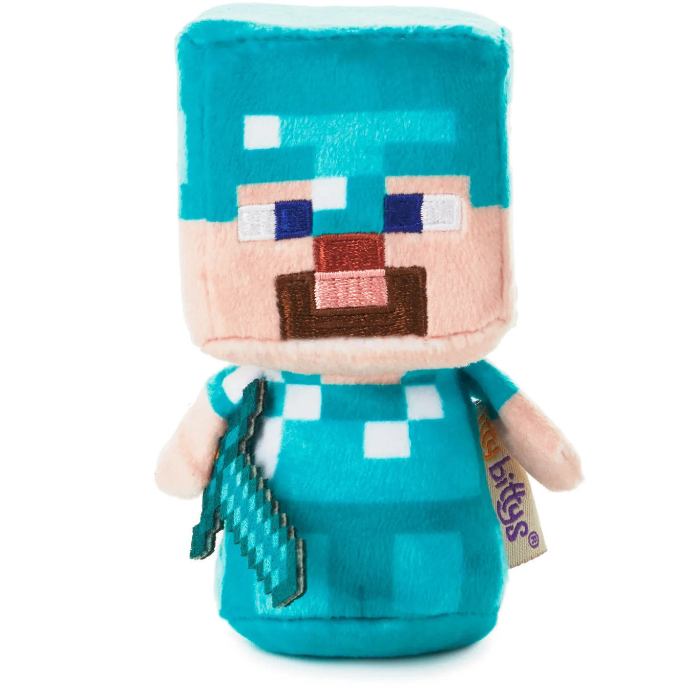 itty bittys® Minecraft Diamond Armor Steve Plush